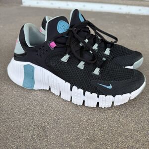 Nike Free WOMEN’S Metcon 4 Black Mica Green Running Shoes Sz 8 CZ0596-005
